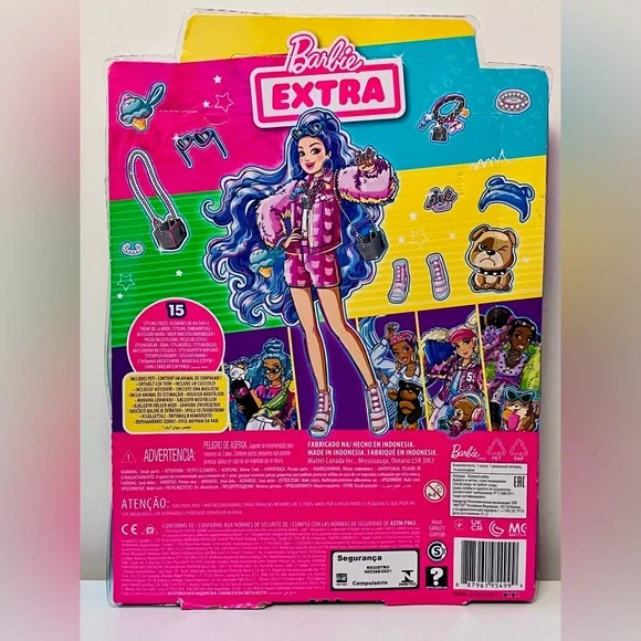 Barbie Extra Doll With Pet & Accessories - Picture 3 of 7
